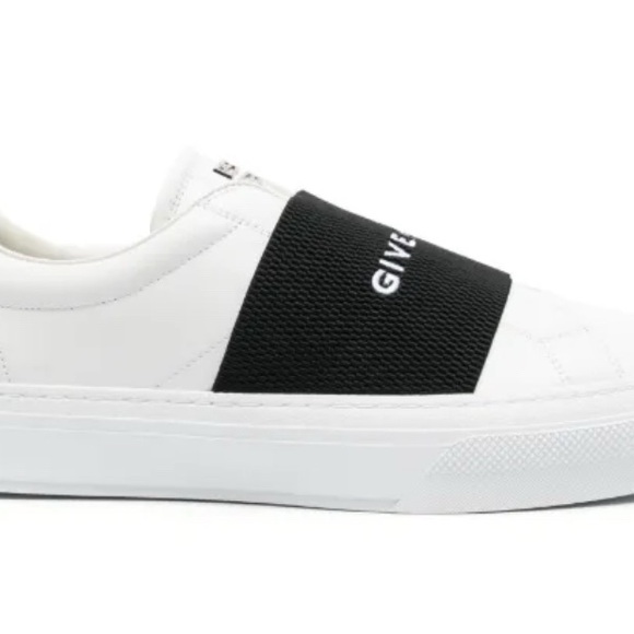 Givenchy City Sport Leather White Sneakers Sz 46 - Picture 3 of 10